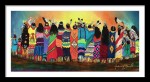 Pow Wow Dancers on SIlk